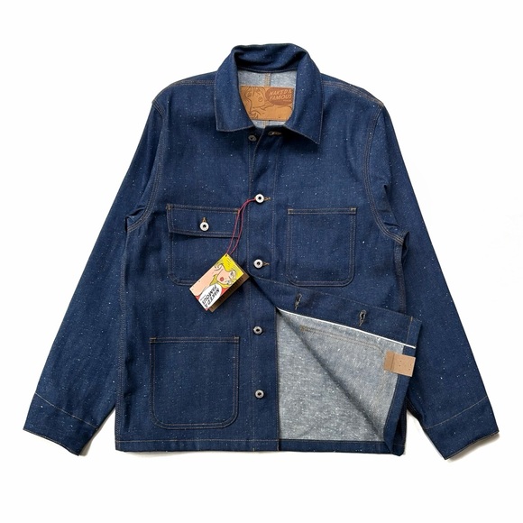 Naked & Famous Denim Workforce Selvedge Denim - Chore Coat - Picture 1 of 7